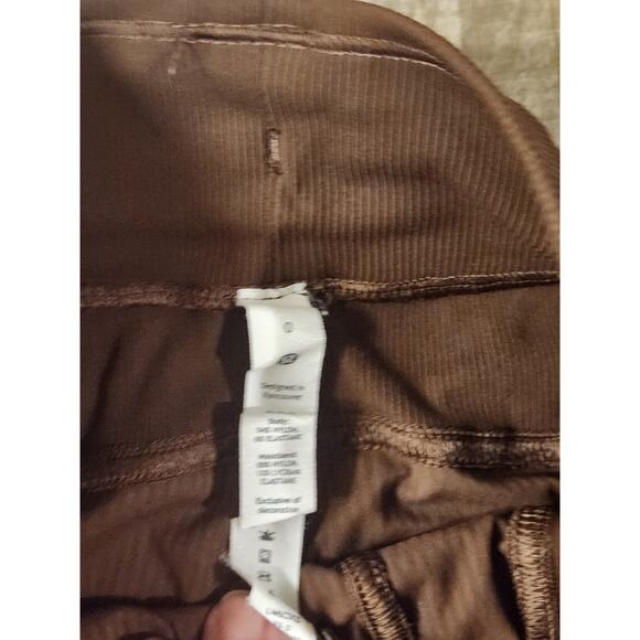 Lululemon Cropped Leggings Women's Brown S - Picture 3 of 4